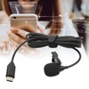 Wireless Lavalier Microphone ‑34dB Metal Lapel Mic for Insta360 ONE