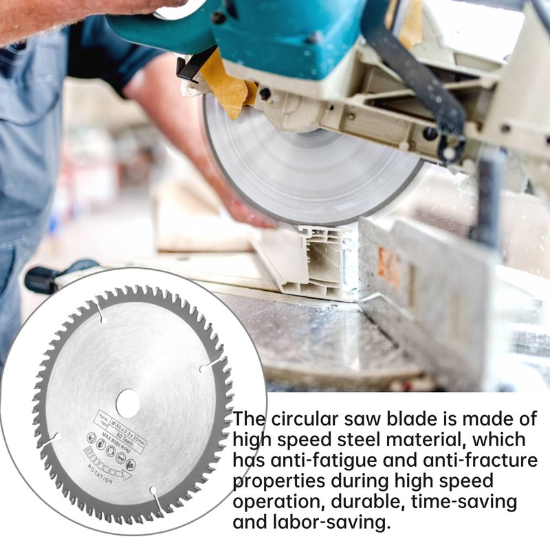 QANYEGN 165 mm TCT Circular Saws, Standard Circular Saw Blade,