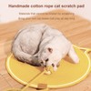 Cat Scratching Pad, Natural Cotton Rope Cat Scratch Mat, 16.9''