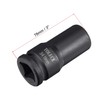 sourcing map 3/4-Inch Drive 19mm 12-Point Deep Impact Socket, CR-MO