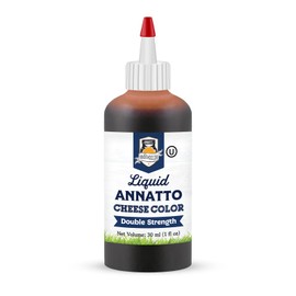 Liquid Annatto Cheese Coloring, Double Strength - 30 ml