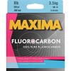 Maxima 1 Shot FLUOROCARBON 6LB One, Clear, 25m