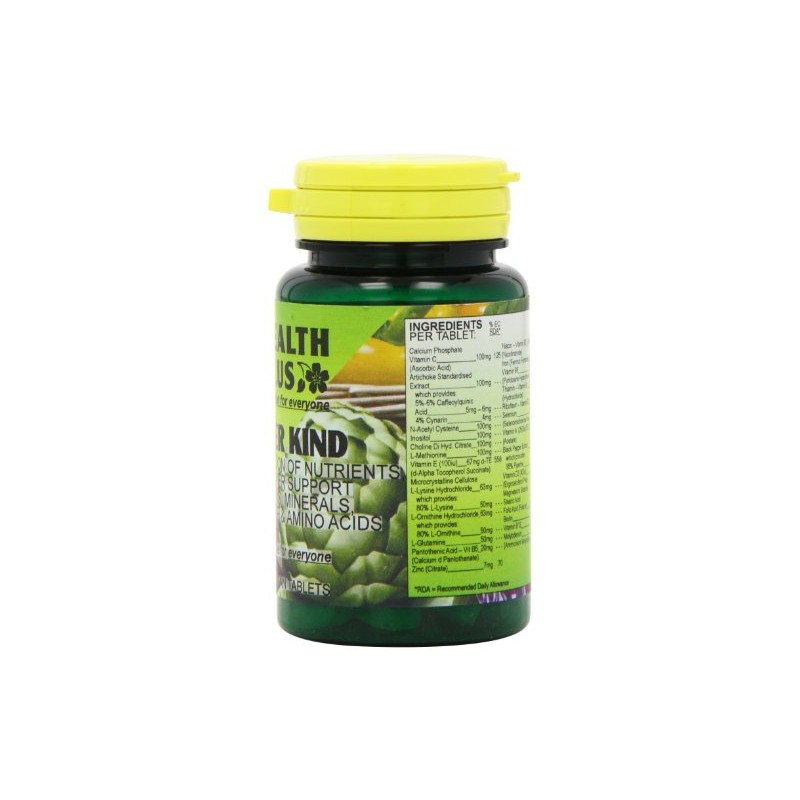 Health Plus Liver Kind One-a-day Multi Nutrient Liver Support Supplement