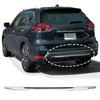 Quxunzzz Rear Trim Rear Bumper Chrome Trim Accent Molding Fit