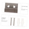Operitacx 12Sets Stainless Steel Tile Fasteners Tile Display Hooks Wall