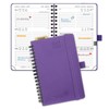 POPRUN Pocket Calendar 2025 2026 Small (Aug.2025-Dec.2026) Ring Binder with