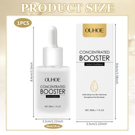 Concentrated Booster 30 ml, Hyaluronic Serum, Face Serum, Eye Serum with Hyaluronic e Coffee Oil, Anti-Ageing Serum, Face Moisture, Serum for Eye Care and Face Care