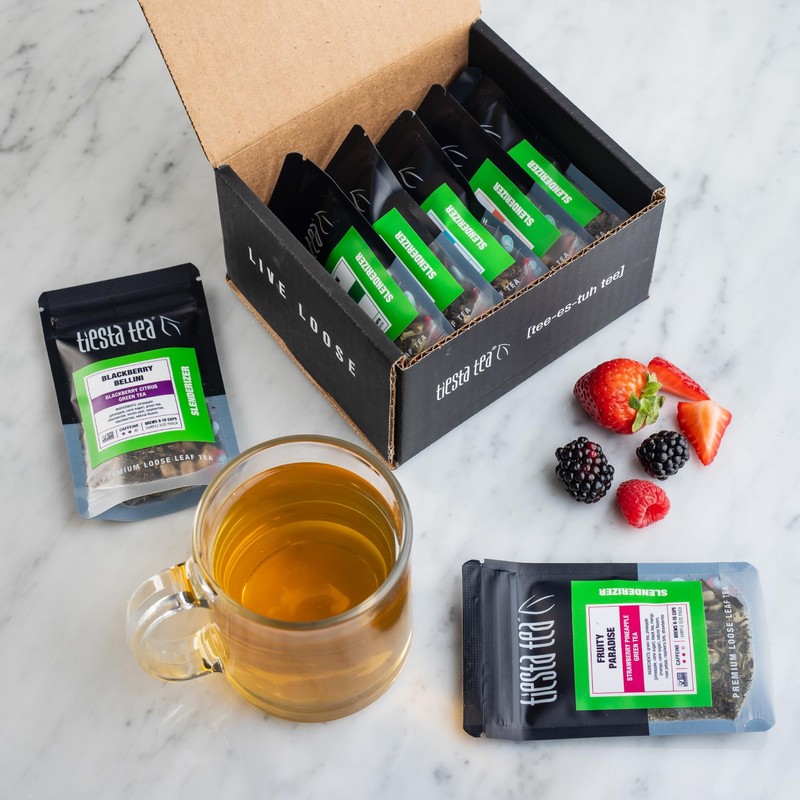 Tiesta Tea - 7 Green Teas Dry Flight Sampler, Loose