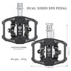 Mountain Bike Pedals - Dual Function Flat and Clipless Pedal