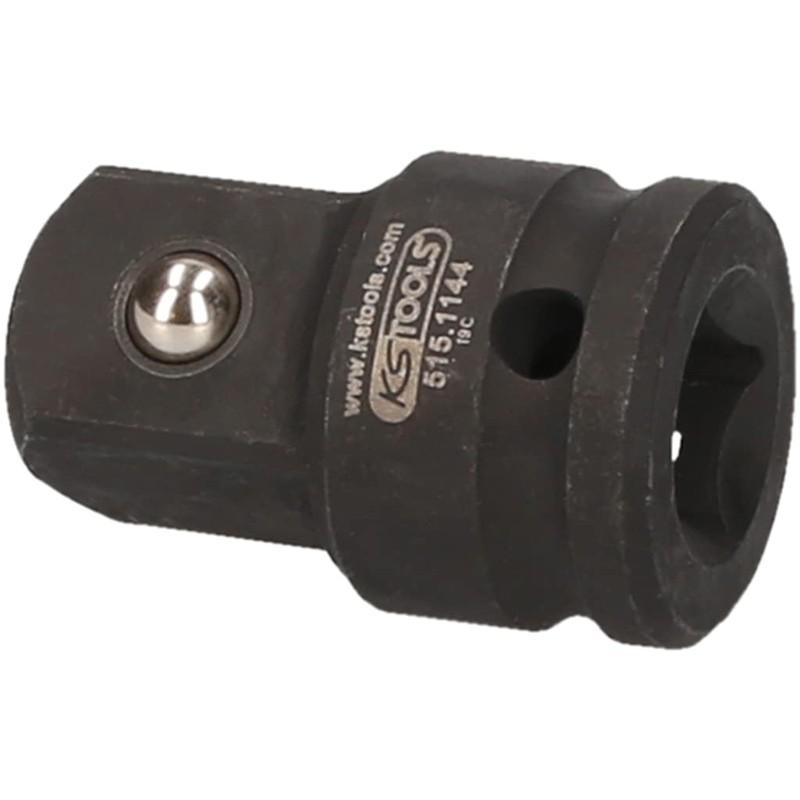 KS Tools 515.1144 1/2" Impact adaptor, 1/2"F x 3/4"M