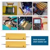 EMSea 10PCS Power Resistor Aluminum Shell Resistors 25W 6 Ohm/8