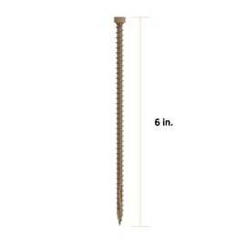 Structural Truss Screw - 6" x .155-50 ct (CAMO 372244)