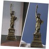 MAGICLULU Statue of Liberty Metal Figurine Decorative Artware for Home