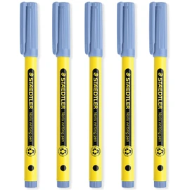 STAEDTLER 307 Noris Writing Pen - Handwriting Pens - 0.6mm Line Width - Ideal for School, Work, Office, etc (Delft Blue)