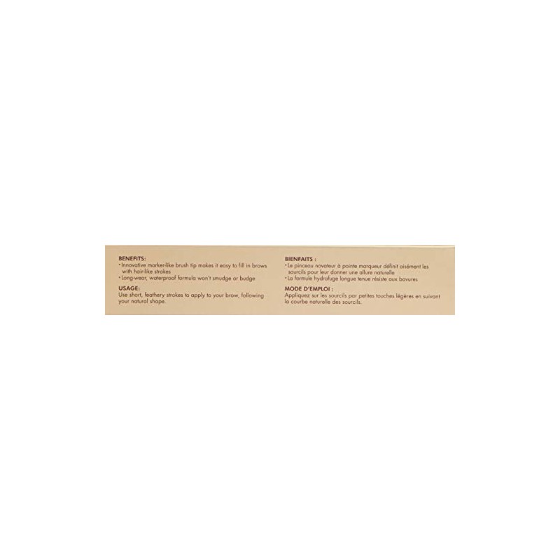 Cyzone Delineador De Cejas Cy Brow Pen, Dark Brown, 0.23