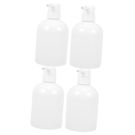 WOONEKY Travel Bottle Set Toiletry 4pcs Soap Dispenser Bottles Lotion Shampoo Pumps