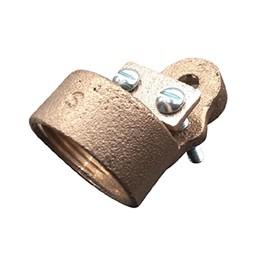 COREX 1" Bronze Threaded Conduit Grounding Hub - 360 Degree Swing/Swivel Type Hub