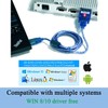 UTEK UT-8801 Convertidor USB a RS-232 de 1,5 m de