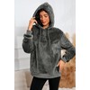 Veusna Womens Sherpa Pullover Oversized Fuzzy Hoodie Double Fleece Sweatshirts