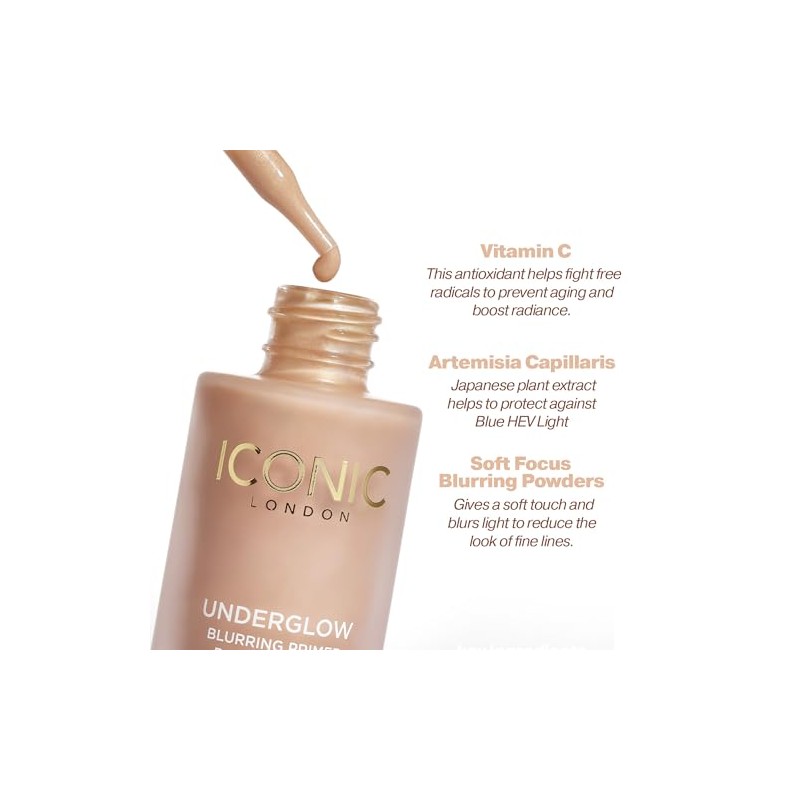 Underglow Blurring Primer by Iconic London for Women - 0.91