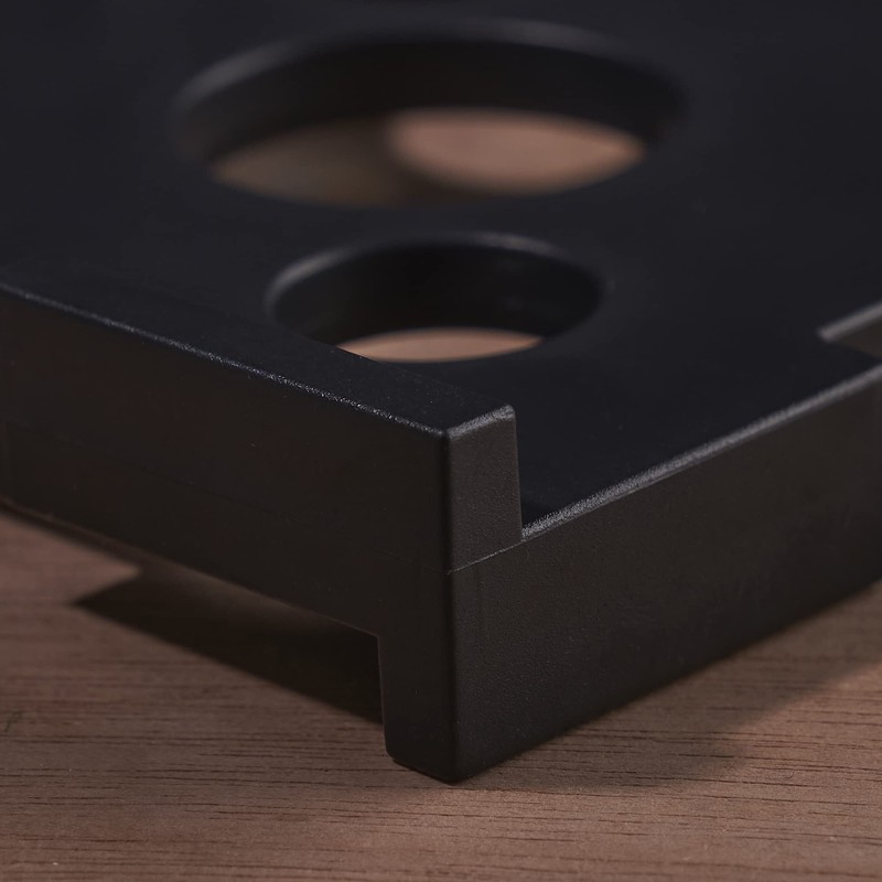 HERMIT TOOLS Pack of 4 Radius Jig Router Templates Corner