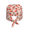 Strawberry and Flowers Cute Pink Unisex Adjustable Surgical Sweatband -