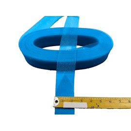 Backdrop King Inc, Crinoline Horsehair Braid Trim 2 Inches Wedding Crafts Decorations Bridal Prom Nightgown Apparel Fashion Dresses (Blue, 5 Yards)