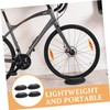 WOONEKY Bike Front Rack Cycling Bike Trainer Front Wheel Block