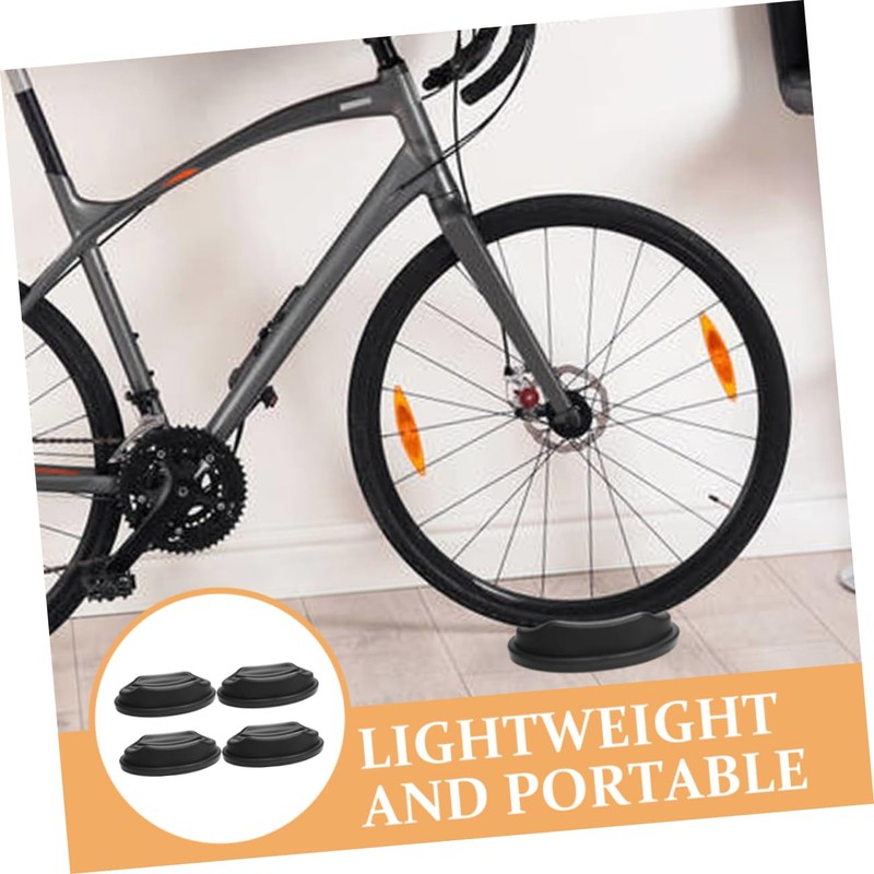 WOONEKY Bike Front Rack Cycling Bike Trainer Front Wheel Block