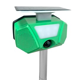 2024 Solar Ultrasonic Animal Repeller, Cat Repellent Outdoor, Dog, Squirrel, Raccoon, Skunk, Rabbit, Fox, Deer, Bird etc.Motion Detection, LED Flashing Light 027