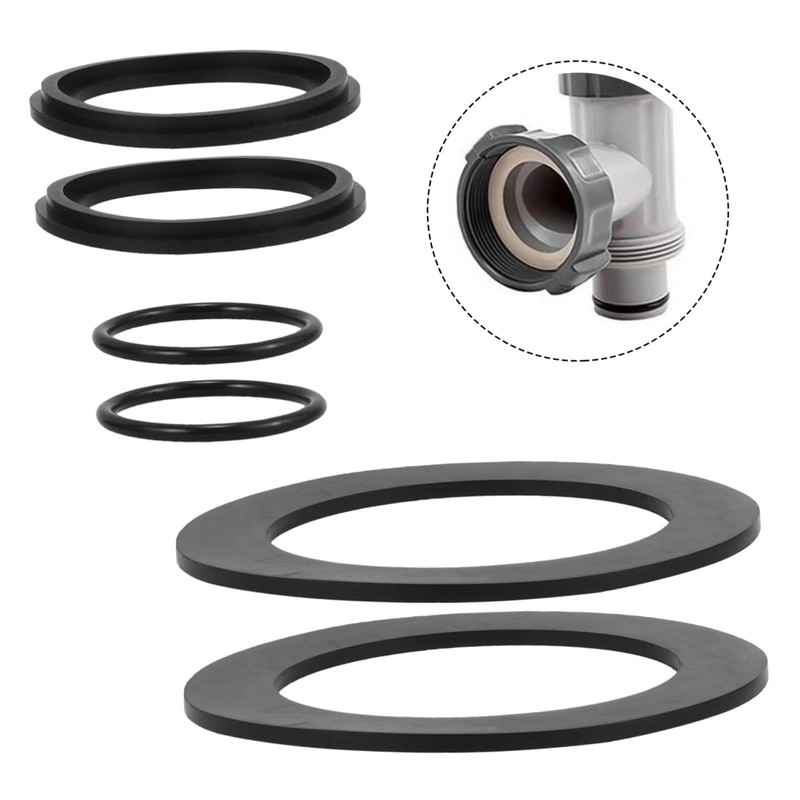 Gatuida 6pcs Pool Plunger Valves Washer Replacement Parts Materials Pool