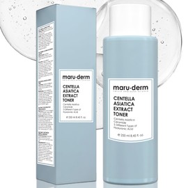 Maruderm Centella Asiatica Facial Toner with Hyaluronic Acid, Panthenol & Ceramides - Soothing & Moisturising Toner Serum | Cruelty Free & Vegan, 250 ml