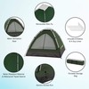 2 Person Camping Tent with Rain Fly and Carrying Bag