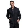 Cherokee Men warm up Scrub Jacket with Zip Front WW320,
