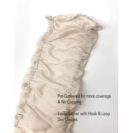 Cream Chandelier Chain Cover 6ft Long Alabaster