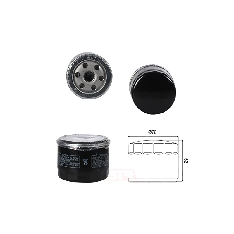 Filtro De Aceite Mx2 Hf160