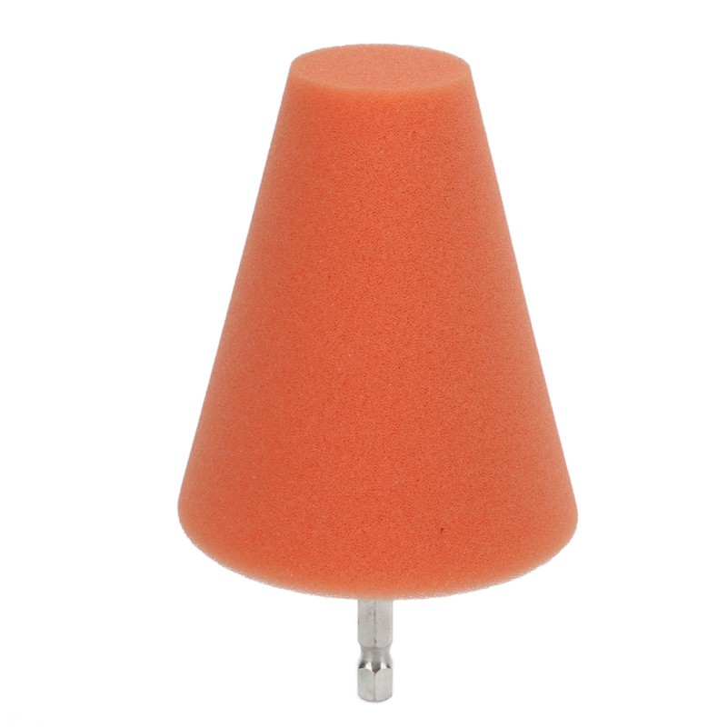 3PCS Hub Conical Polishing Sponge Buffing Foam Pad Wheel Care