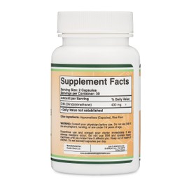 Double Wood Supplements DIM Supplement for Women and Men (Diindolylmethane Estrogen Blocking Supplement, Hormonal Acne Treatment, Hormone Balance for Women) 400mg Servings, 200mg Per Capsule, 60 Capsules by Double Wood