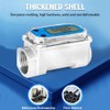 Ticfox Flow Meter, Turbine Meter, Digital Turbine Flow Meter, 15-120