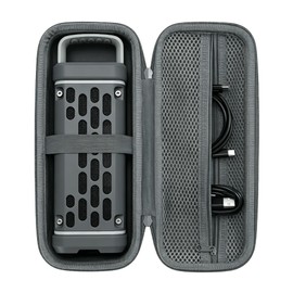 Hard Travel Case Compatible with Turtlebox Ranger Outdoor Portable Bluetooth 5.4 Speaker, Hard Carrying Case with Handle, Shockproof Protective Speaker Storage Bag (Only Case) (gray)