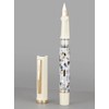 Jinhao 58 Fountain Pen - Natural Sea Shell Inlay Fine