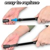 Herreicher Rubber Buffer for Hiking Poles, 6 Pieces, Professional Nordic