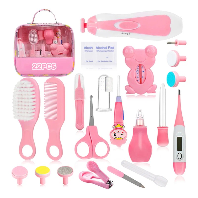 22pcs Higiene Cuidado Kit Higiene Bebe Todo Para Bebes