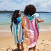 Dock & Bay Adult Beach Poncho - Hooded Towel with