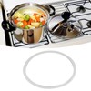 6 Sizes Replacement Clear Silicone Gasket Sealing Ring for Home