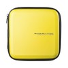 Sanwa Supply FCD-WLBD24Y 24-Disc Storage Semi-Hard Case, Yellow