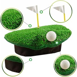 Mens Womens Crazy Golf Beret Hat with Ball and Flag Unisex Fancy Dress Party Accessories One Size Fits Most
