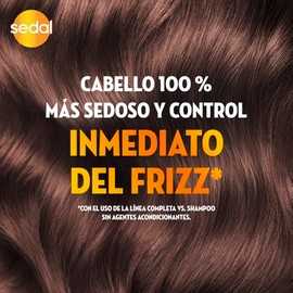 Sedal Shampoo Toque de Seda, 2 Amino-Silk Complex. 100 h de Suavidad en 1 min. Cabello 100 más Sedoso. Control del Frizz, 620 mL                      