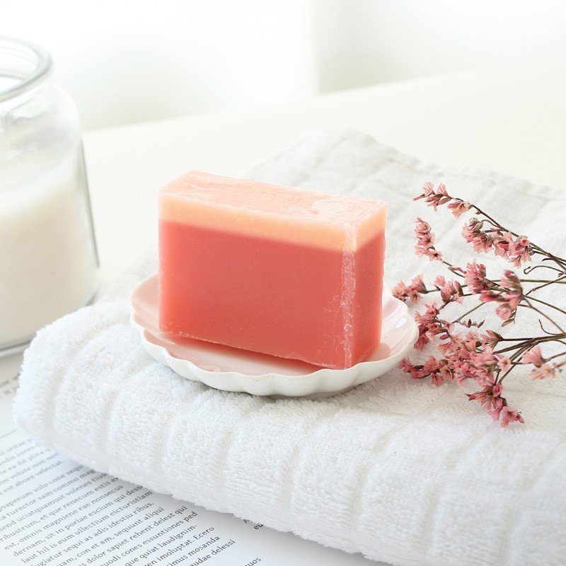Cheongsong Apple Natural Soap 90g (CP+MP Soap) Fragrant Cheongsong Apple