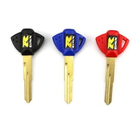 POMT 3 PCS Motorcycle Blank Uncut Key Blade For Suzuki GSXR600 GSXR750 GSXR1000